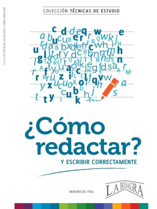 Cover image for CÓMO REDACTAR